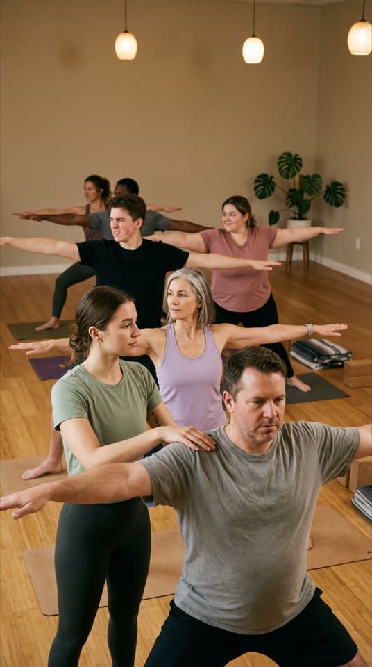 AI creative — Yoga